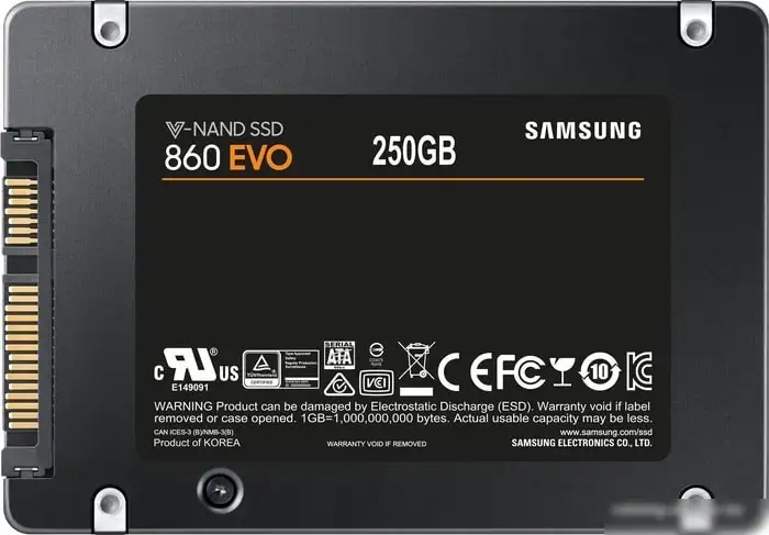 SSD Samsung 860 Evo 250GB MZ-76E250 – фото товара