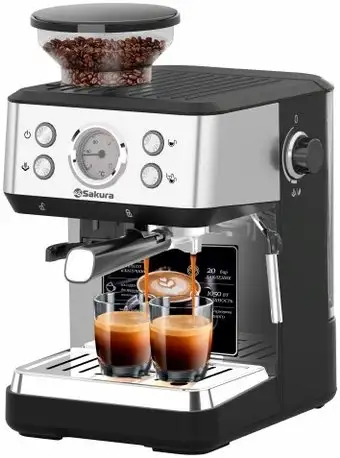 Рожковая кофеварка Sakura SA-6122 - изображение в каталоге