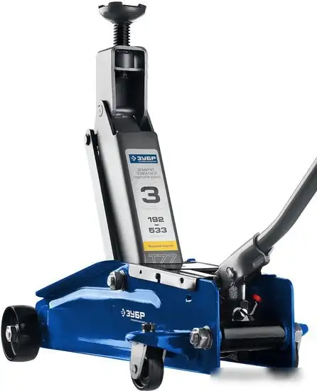 Подкатной домкрат Зубр Профи 43055-3 3т – фото товара