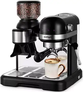 Рожковая помповая кофеварка Kitfort KT-7126 - изображение в каталоге