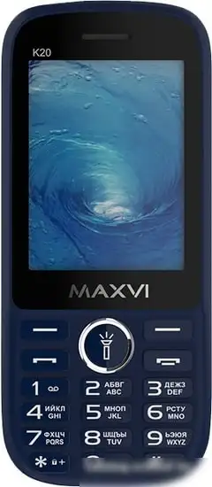 Мобильный телефон Maxvi K20 (синий) – фото товара