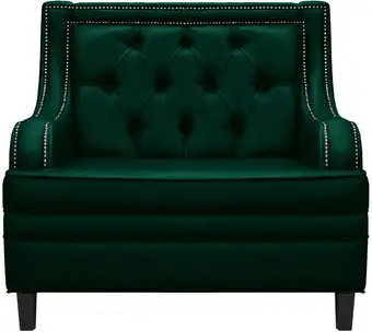 Интерьерное кресло Brioli Чикаго (L15/зеленый) – изображение в каталоге