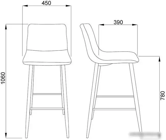 Стул AksHome Stella (зеленый велюр HLR57/черный)
