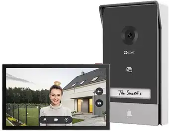 Комплект видеодомофона Ezviz HP7 2K CS-HP7-R100-1W2TFC – изображение в каталоге
