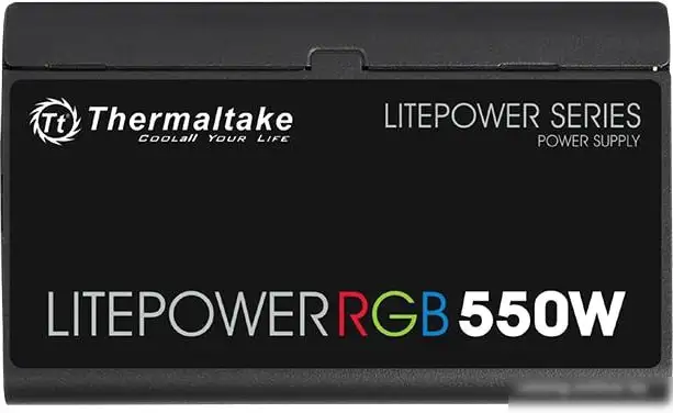 Блок питания Thermaltake Litepower RGB 550W LTP-550AL2NK – фото товара