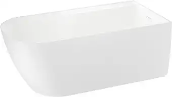 Ванна Wellsee Camellia 2.0 167x82 236202002 (отдельностоящая ванна (правая) белый глянец, экран, ножки, сифон-автомат глянцевый белый) - изображение в каталоге