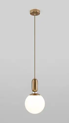 Подвесная люстра Евросвет Bubble 50197/1 (латунь) – изображение в каталоге