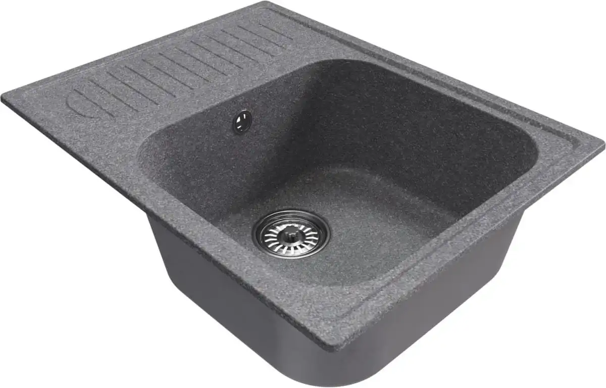 Кухонная мойка Mixline ML-GM18 551976 (графитовый) - фото товара