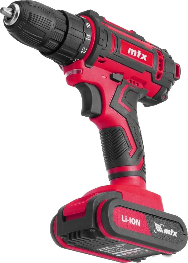 Дрель-шуруповерт MTX CDS-20 (с 2-мя АКБ, кейс) – фото товара