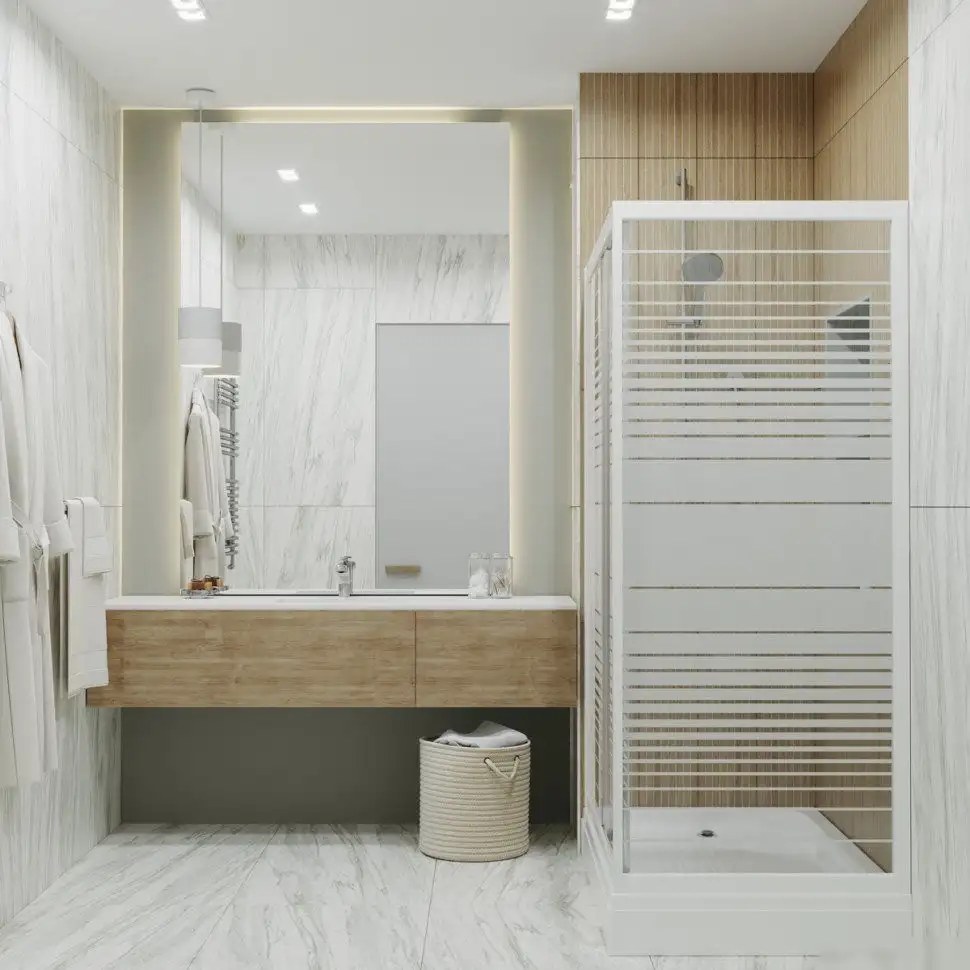 Душевой уголок Triton Фьюжн 100x80 А Полосы - фото товара