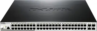 Управляемый коммутатор 2-го уровня D-Link DGS-1210-52MP/ME/B2A – изображение в каталоге