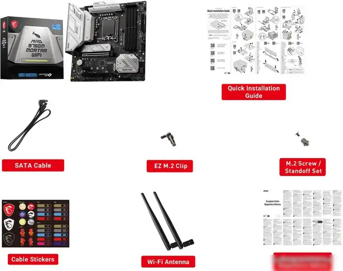 Материнская плата MSI MAG B760M Mortar WiFi – фото товара