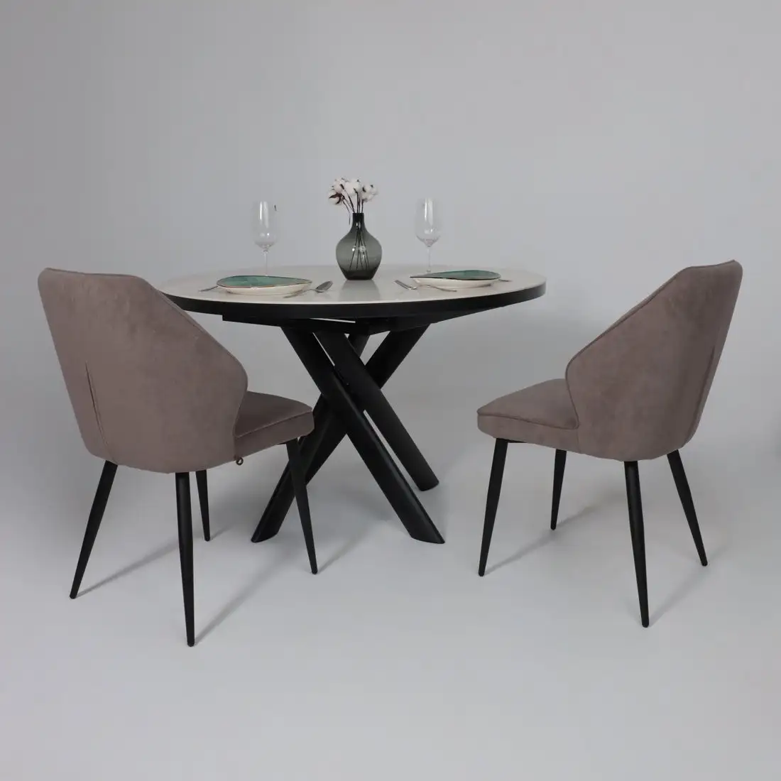 Стул Мамадома Michael (b05 Latte Lux/черный)