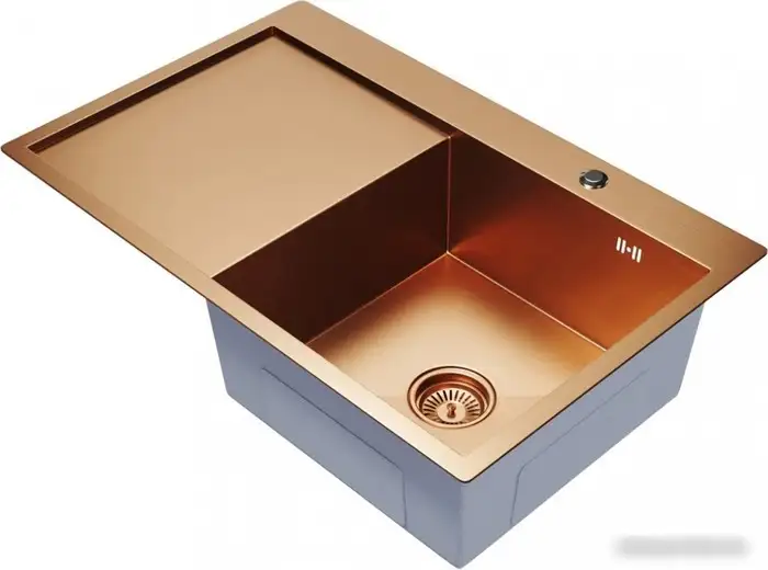 Кухонная мойка Mixline Pro 552920 (бронза, с сифоном) - фото товара