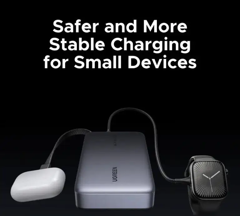 Внешний аккумулятор Ugreen PB550 20000mAh (серый, китайская версия) – фото товара