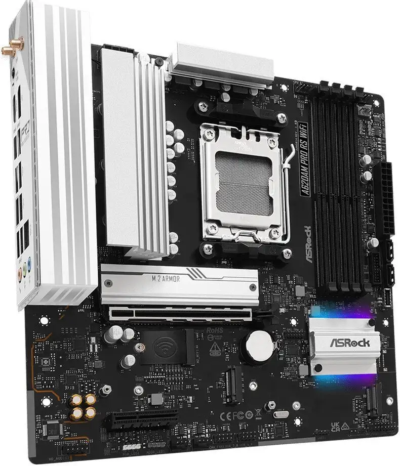 Материнская плата ASRock A620AM Pro RS WiFi – фото товара