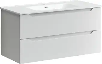 Sancos Тумба под умывальник Norma 2.0 NR2.0100W (белый глянец) – изображение в каталоге