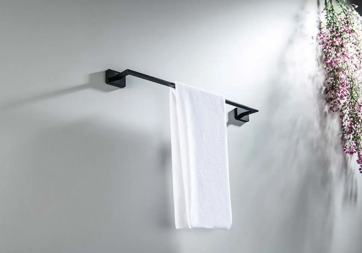 Держатель для полотенца Aquatek Либра AQ4320MB (черный матовый) – фото товара