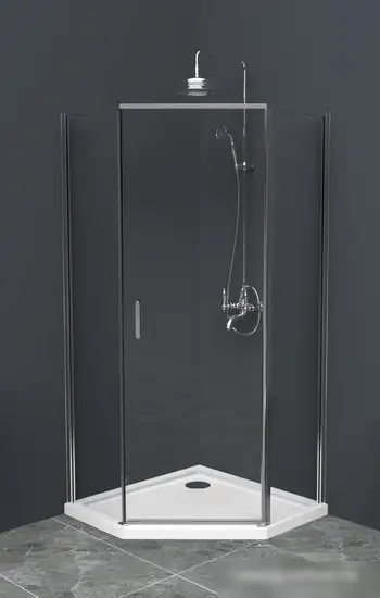 Душевой уголок BelBagno UNO-195-P-1-80-C-Cr - фото товара
