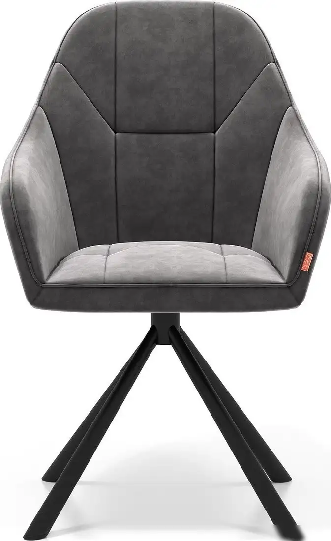 Стул Памир Босс F83 поворотный (серый/черная опора) – фото товара