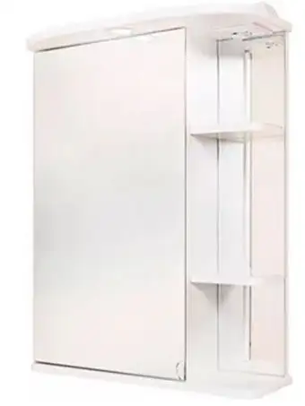 Мебель для ванных комнат Onika Шкаф с зеркалом 55.01 L 205512 – изображение в каталоге