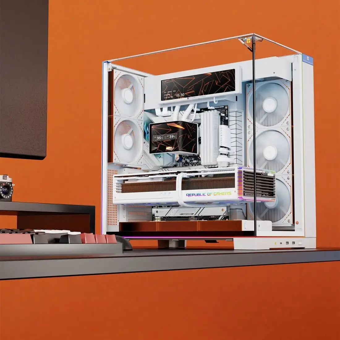 Система жидкостного охлаждения для процессора Thermalright Levita Vision 360 ARGB (белый) – фото товара