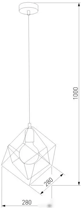 Подвесная люстра TK Lighting Alambre 192 – фото товара