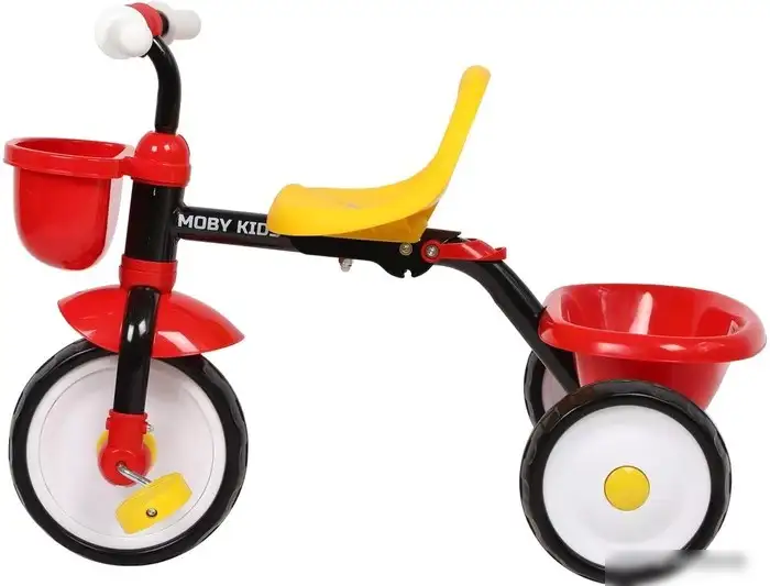 Детский велосипед Moby Kids Primo Львенок (красно-желтый) – фото товара