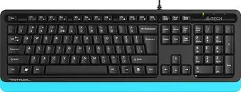 Клавиатура A4Tech Fstyler FKS10 (черный/синий)