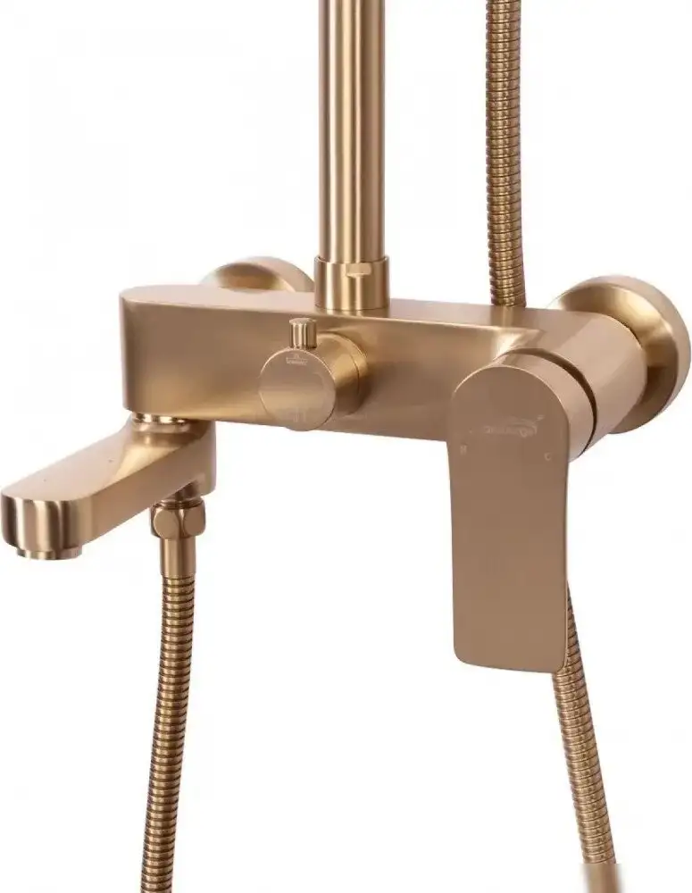 Душевая система Hansberge H5049 (золото матовый) - фото товара