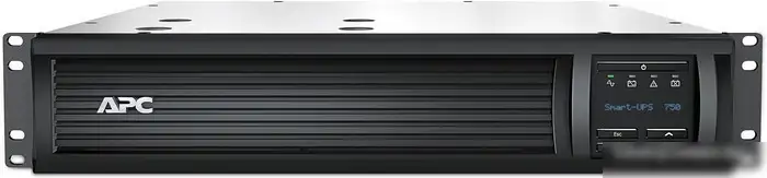 Источник бесперебойного питания APC Smart-UPS 750VA LCD RM 2U (SMT750RMI2U) – фото товара