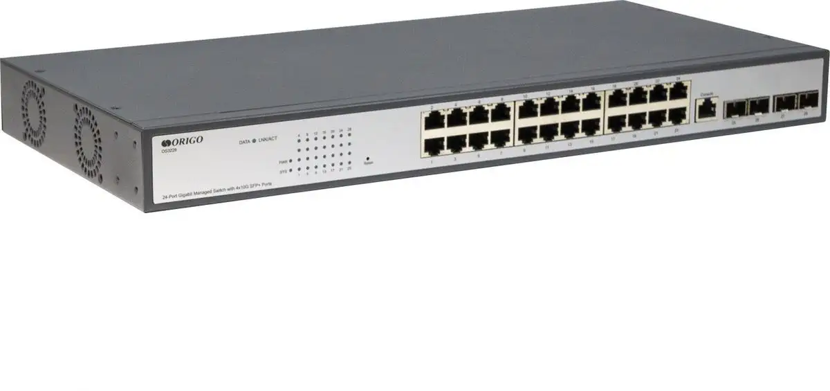 Управляемый коммутатор 3-го уровня Origo OS3228/A1A – фото товара