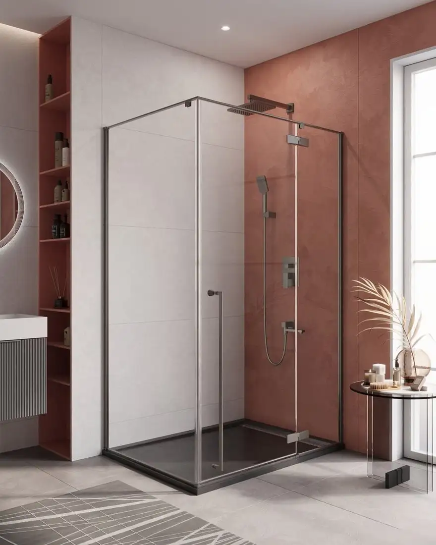 Душевой уголок Cezares LINER-AH-1-120/90-C-GM-R - фото товара