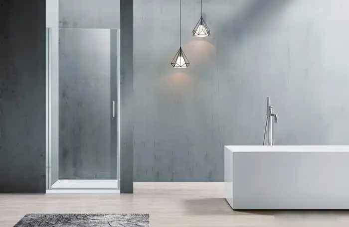 Душевая дверь Adema Nap-70 (прозрачное стекло) - фото товара