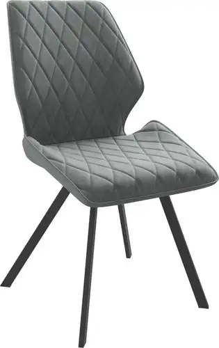 Стул Мамадома Rafael-R 360 (k10 антрацит замша Lux/черный) – изображение в каталоге