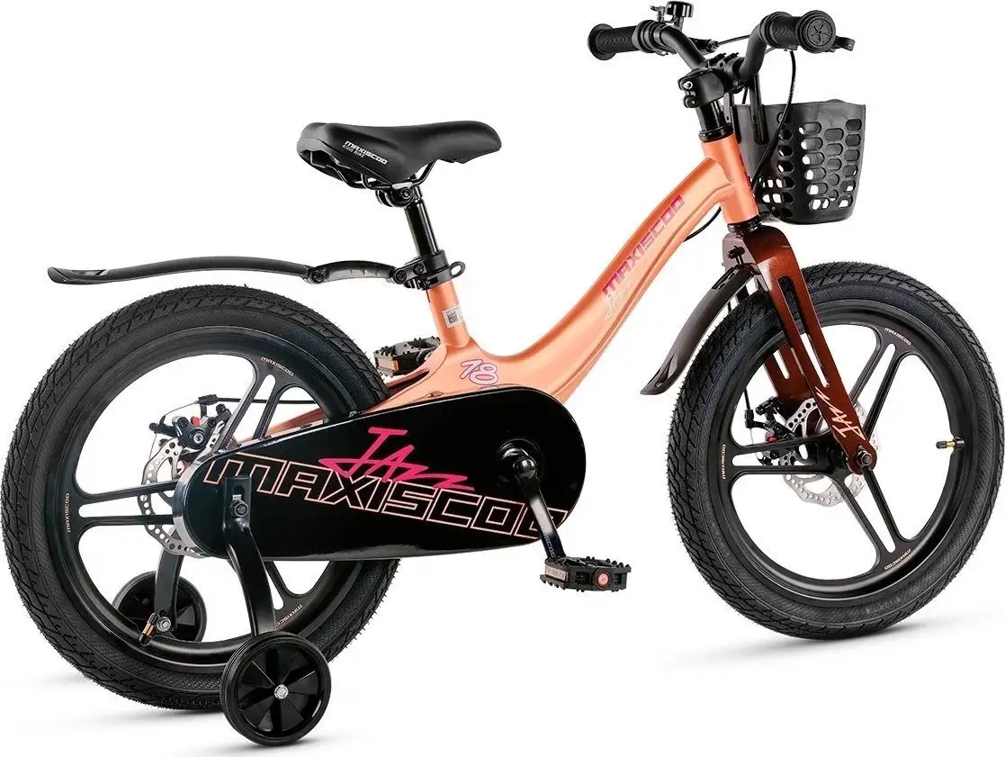 Детский велосипед Maxiscoo Jazz Pro 18 2025 MSC-J1841P (пудра, разобранный) – фото товара