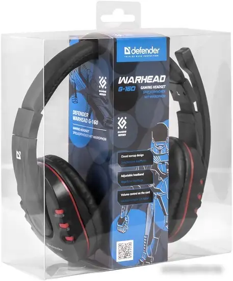 Наушники Defender Warhead G-160 [64113] – фото товара