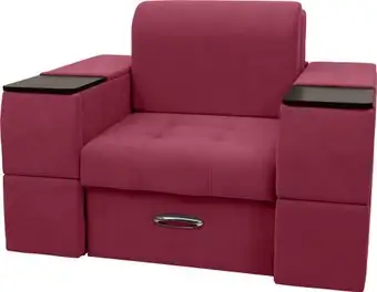 Кресло-кровать Сириус Лидер-13 НПБ 135x110 (Eva 16 велюр темно-красный) – изображение в каталоге