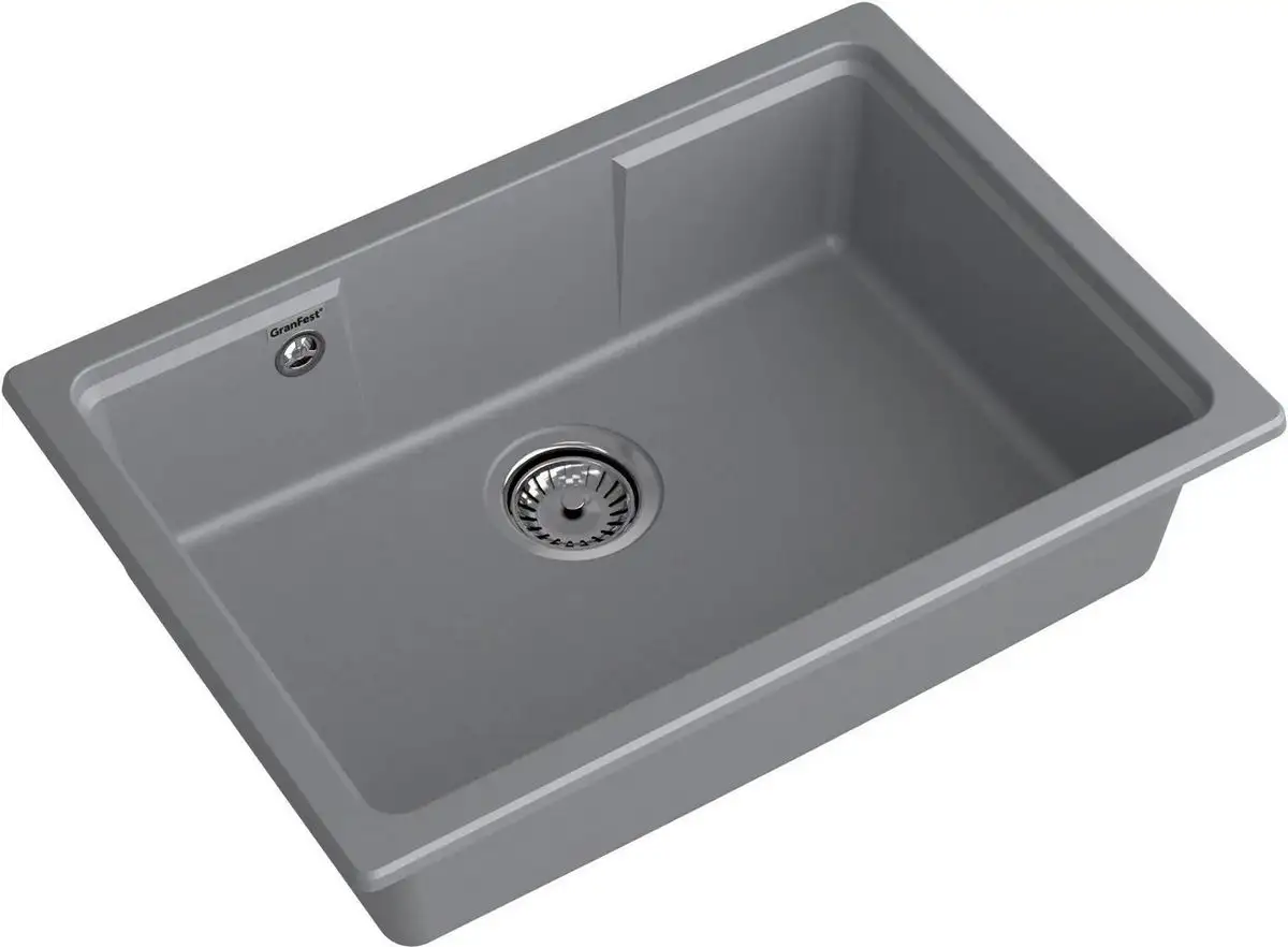 Кухонная мойка GranFest GF-Urban-4565 (темно-серый) - фото товара