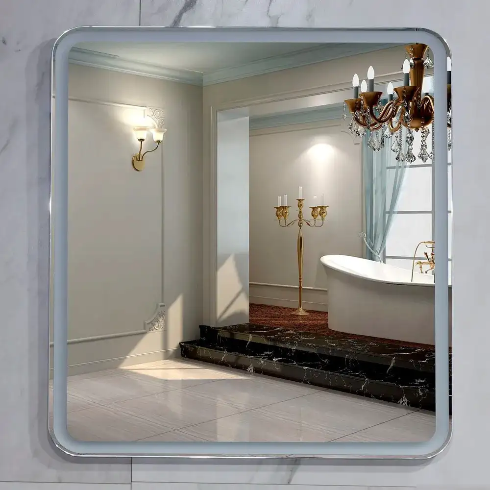 Пекам Зеркало Marta 1 60x60 marta1-60x60 (с подсветкой) – фото товара