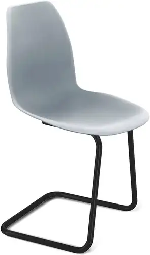 Стул Sheffilton SHT-ST29/S45-1 (серый ral 7040/черный муар) – изображение в каталоге