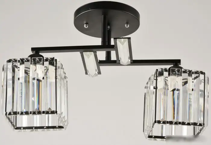 Люстра средней высоты Mirastyle BL-14664/2 BK