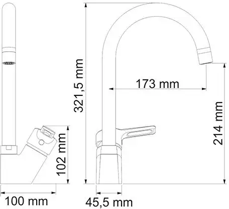 Смеситель Wasserkraft Ruhr 24407 - фото товара