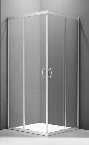 Душевой уголок Veconi 90x90 RV101-90-01-C5 (стекло прозрачное/хром)
