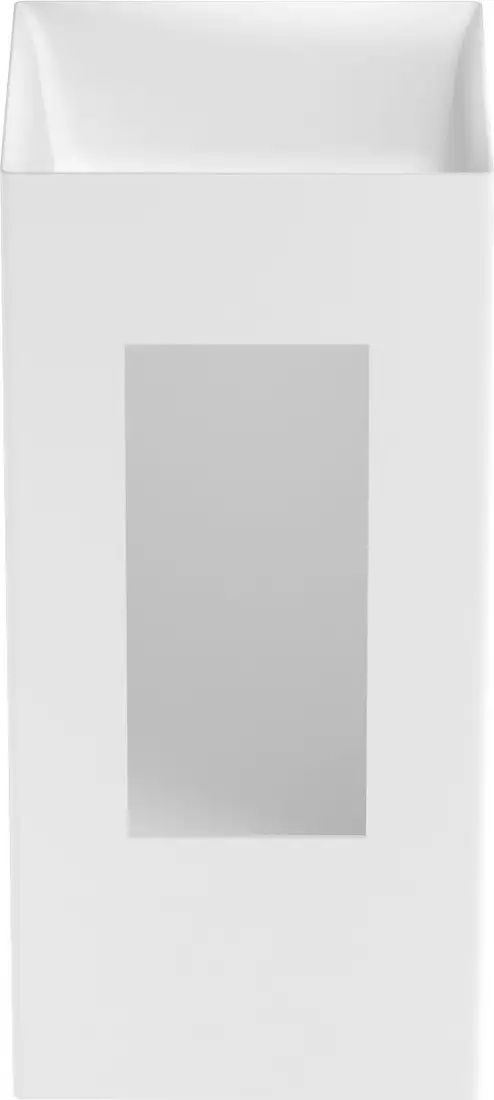 Умывальник Wellsee Pure BY Wellsee 230712000 (отдельностоящий, без отверстия под смеситель, матовый белый) - фото товара