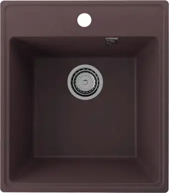 Кухонная мойка Ulgran Quartz Forte 425-06 (трюфель) - изображение в каталоге