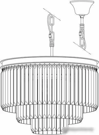 Подвесная люстра Citilux Мартин CL332131 – фото товара