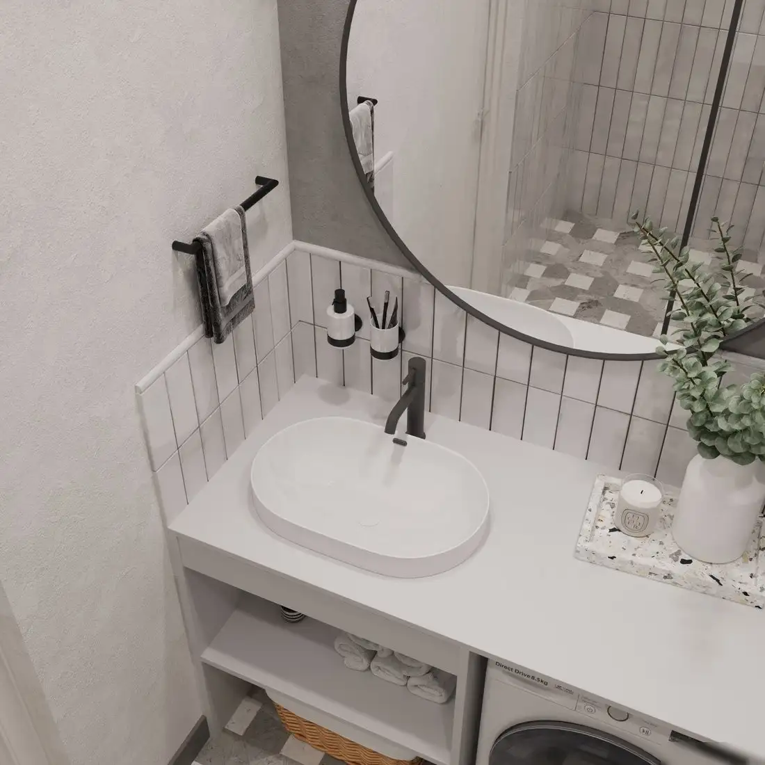 ЗОВ Тумба под умывальник Стамбул Премиум 130 S130LWP0LWPWMC2BCL – фото товара