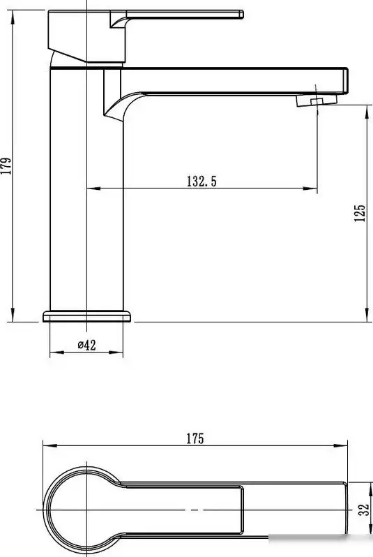 Смеситель Voda Raft RF26 - фото товара