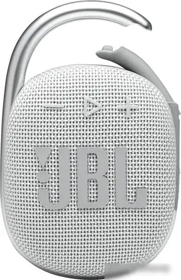 Беспроводная колонка JBL Clip 4 (белый) – фото товара